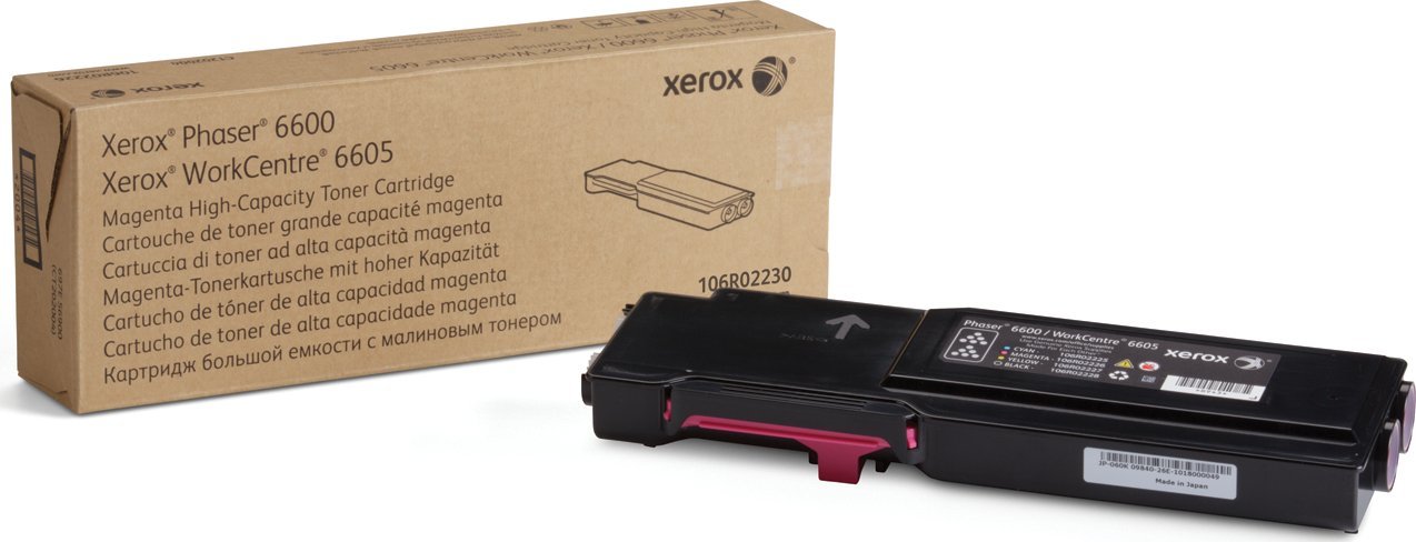 Xerox Phaser 6600, Work Centre 6605 magenta Tonerpatrone 106R02230 toneris