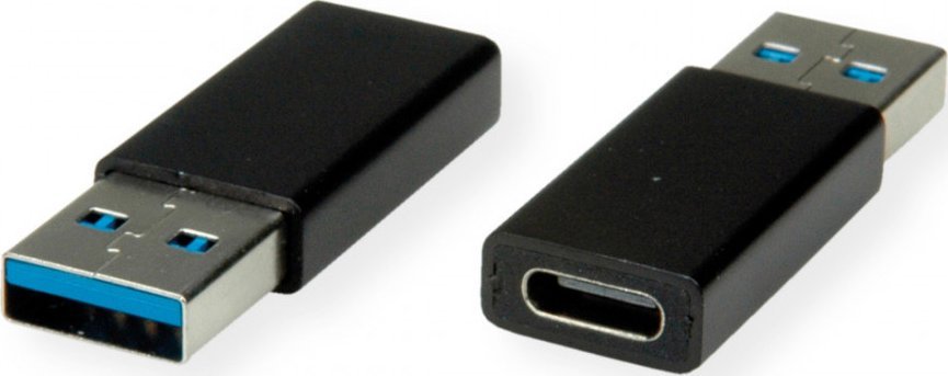 Adapter USB Value USB-C - USB Czarny  (12.99.2998)