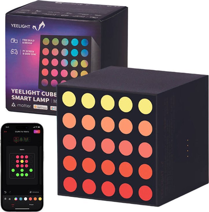 Yeelight Cube Smart Lamp Matrix Expansion apgaismes ķermenis