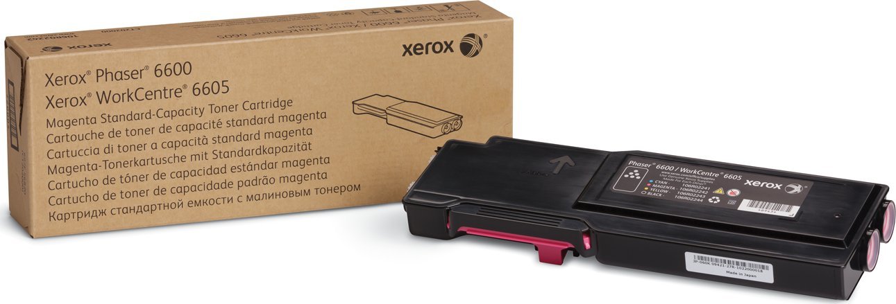 Xerox Phaser 6600, Work Centre 6605 magenta Tonerpatrone 106R02246 toneris