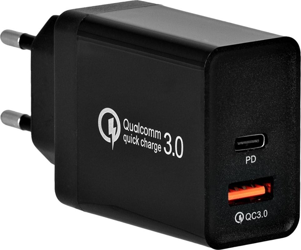 Ladowarka Vayox Ladowarka sieciowa PD + USB QuickCharge 3.0 36W VA0035 Vayox BX11061 (5902689077234) iekārtas lādētājs