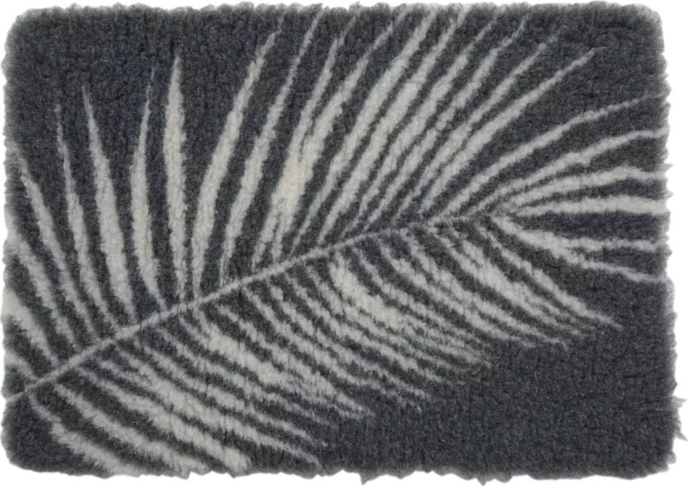 Zolux Poslanie izolujace dry bed z wzorem roslinnym 75x95 cm kol. grafitowy 477023GRI (3336024770238)