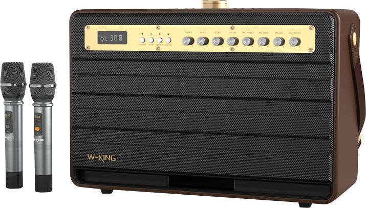 Wireless Bluetooth Speaker W-KING K6L 120W (brown) datoru skaļruņi