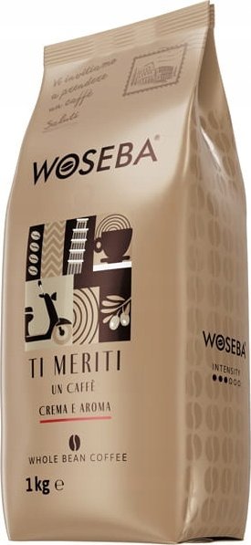 Kawa ziarnista Woseba Ti Meriti Crema e Aroma 1 kg SP-187119 (5901123187119) piederumi kafijas automātiem