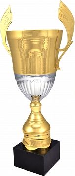Victoria Sport Puchar metalowy zloto-srebrny 4128B 4128B (2010000251874)