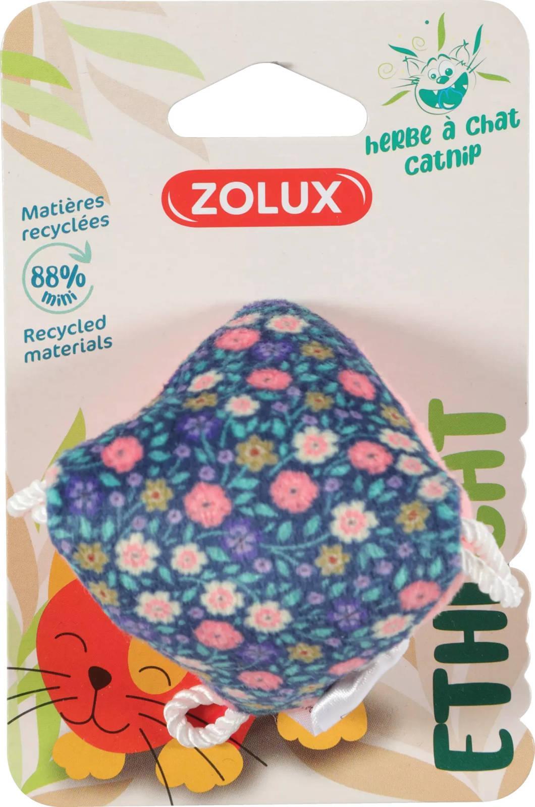 Zolux ZOLUX Zabawka dla kota ETHICAT piramidka, kwiaty 580754 piederumi kaķiem