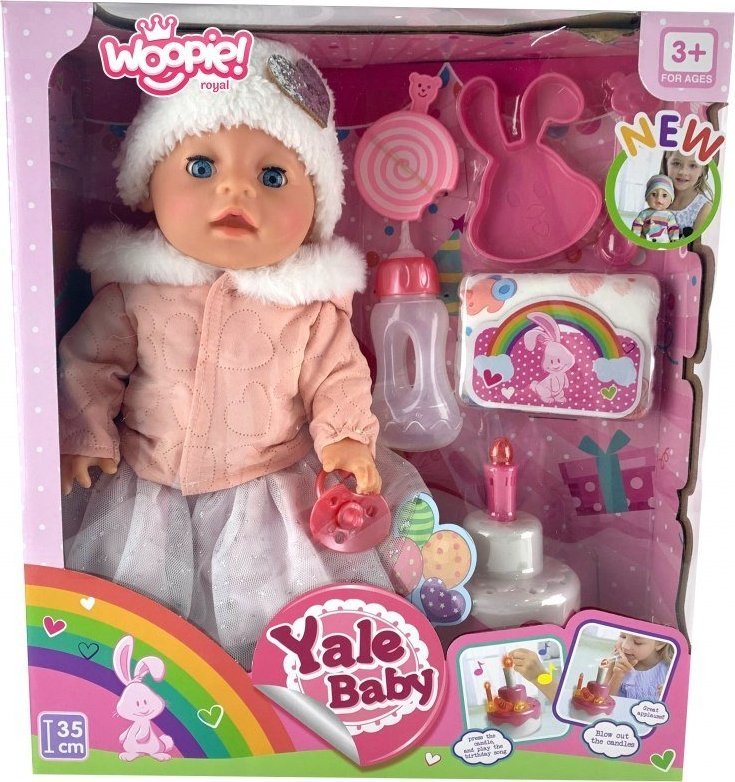 Woopie WOOPIE ROYAL Lalka Interaktywna Mala Zosia ma Urodziny 35 cm + Akc. 42691 (5904326942691) bērnu rotaļlieta