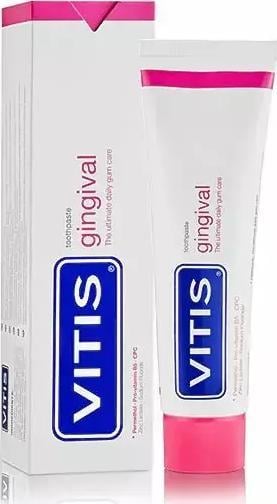 Vitis Pharma VITIS GINGIVAL PASTA 100ML 9457530 (8427426040915) mutes higiēnai