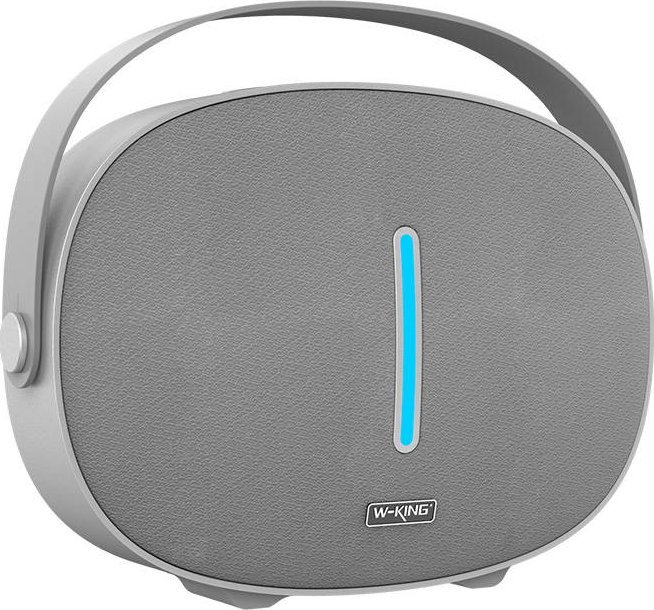 W-KING Wireless Bluetooth Speaker W-KING T8 30W (silver) pārnēsājamais skaļrunis
