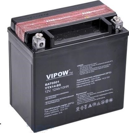 Vipow Akumulator 12V/12Ah (BAT0501) BAT0501 (5901436757160) UPS aksesuāri