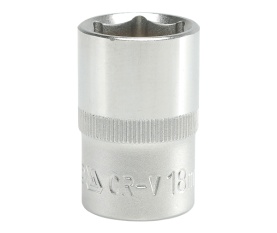 YATO SOCKET 18MM 1/2 6PT CV