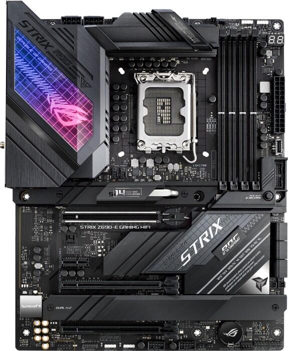 ASUS ROG STRIX Z690-E GAMING WIFI ATX MB pamatplate, mātesplate