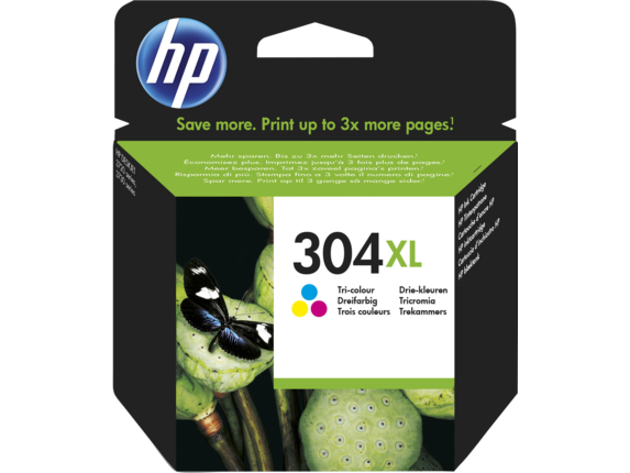 HP No.304XL ink Tricolor N9K07AE kārtridžs