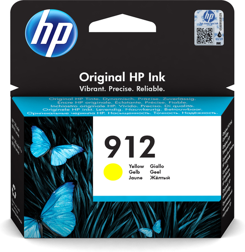 HP 912 Yellow Ink Cartridge kārtridžs
