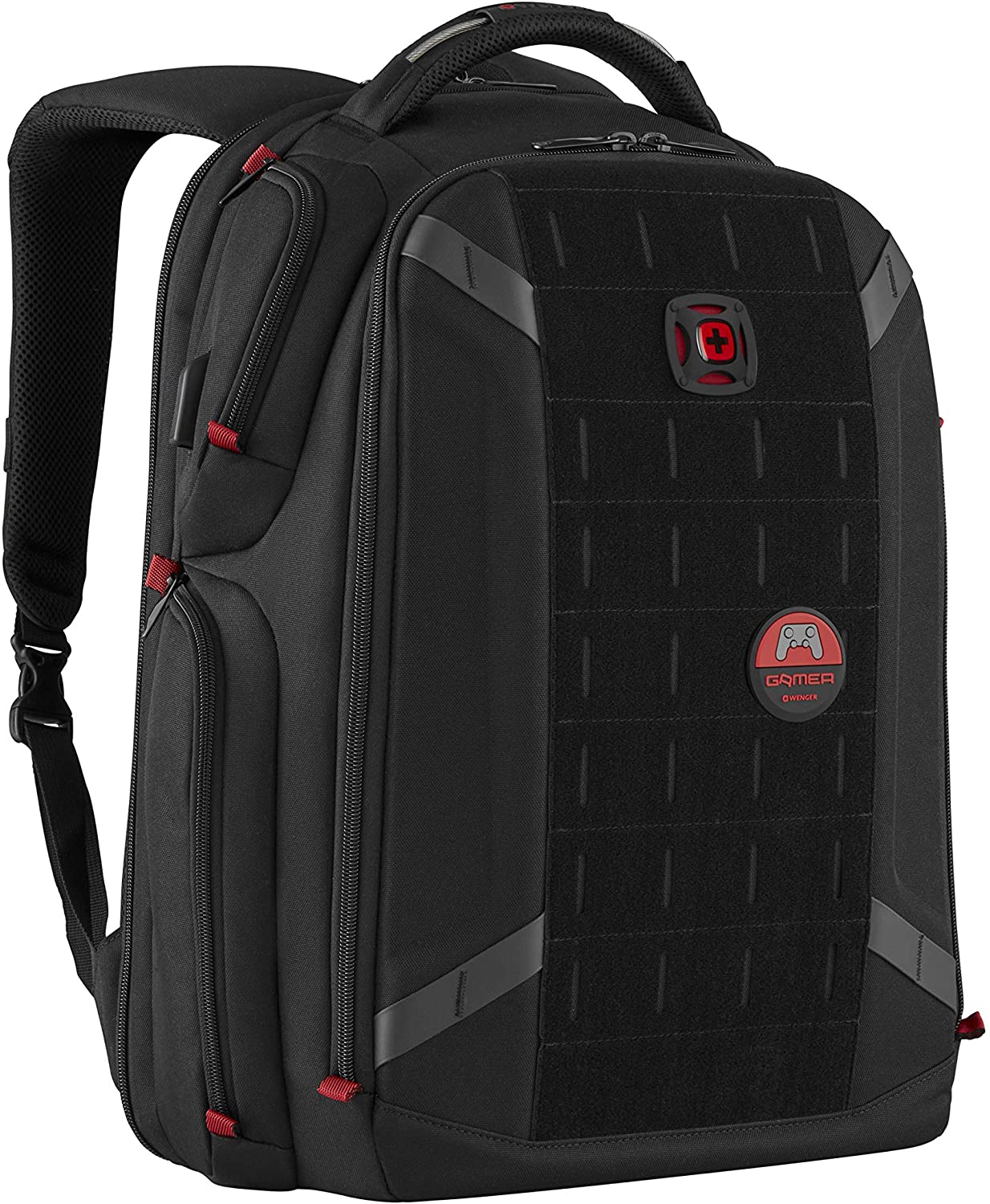 Wenger PlayerOne Gaming-Laptop Backpack 17,33  black portatīvo datoru soma, apvalks