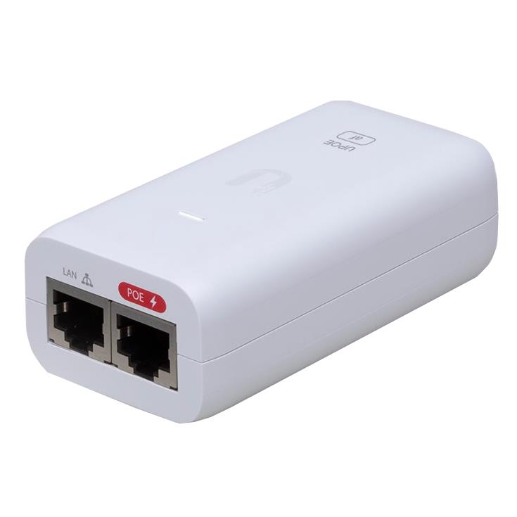 Ubiquiti POE Injector PoE+ Gigabit 802.3af max. 48V 0,5A tīkla iekārta