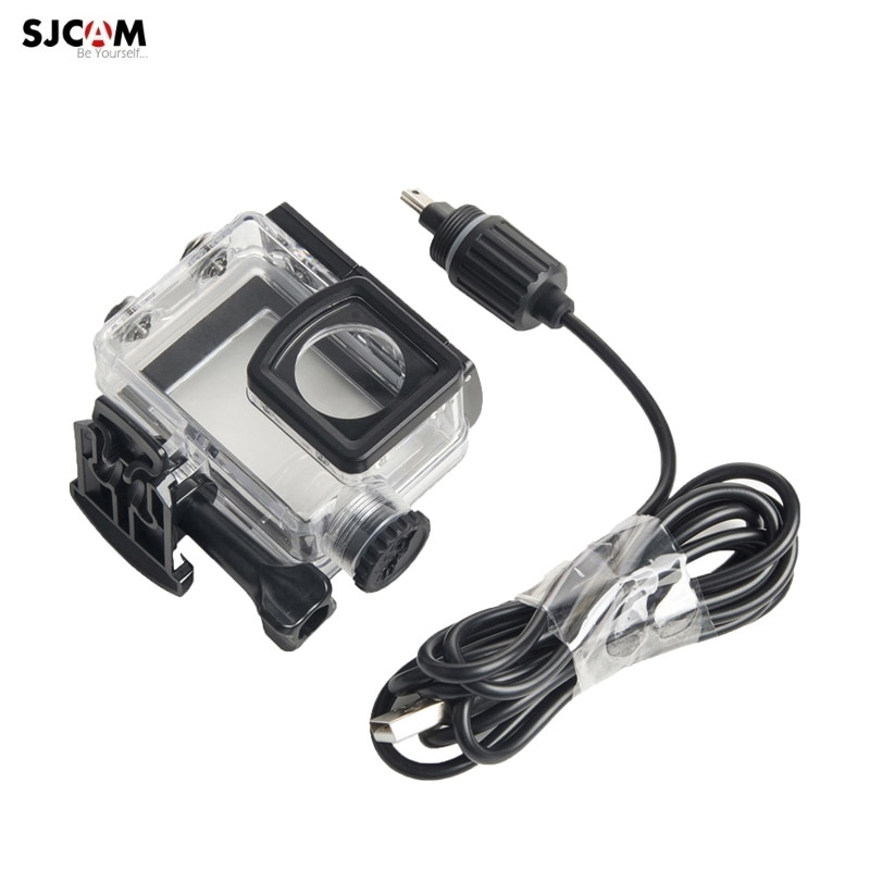 SJCam Oriģināls SJ6 Wi-Fi Ūdens drošs Ietvars ar pieslēdzamu 12-38V Auto / Moto Lādētjau Sporta kameru aksesuāri