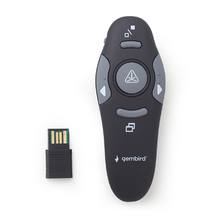 Gembird Wireless presenter with laser pointer WP-L-01