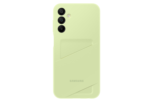 Samsung Galaxy A15/A15 5G Card Slot Cover Lime maciņš, apvalks mobilajam telefonam