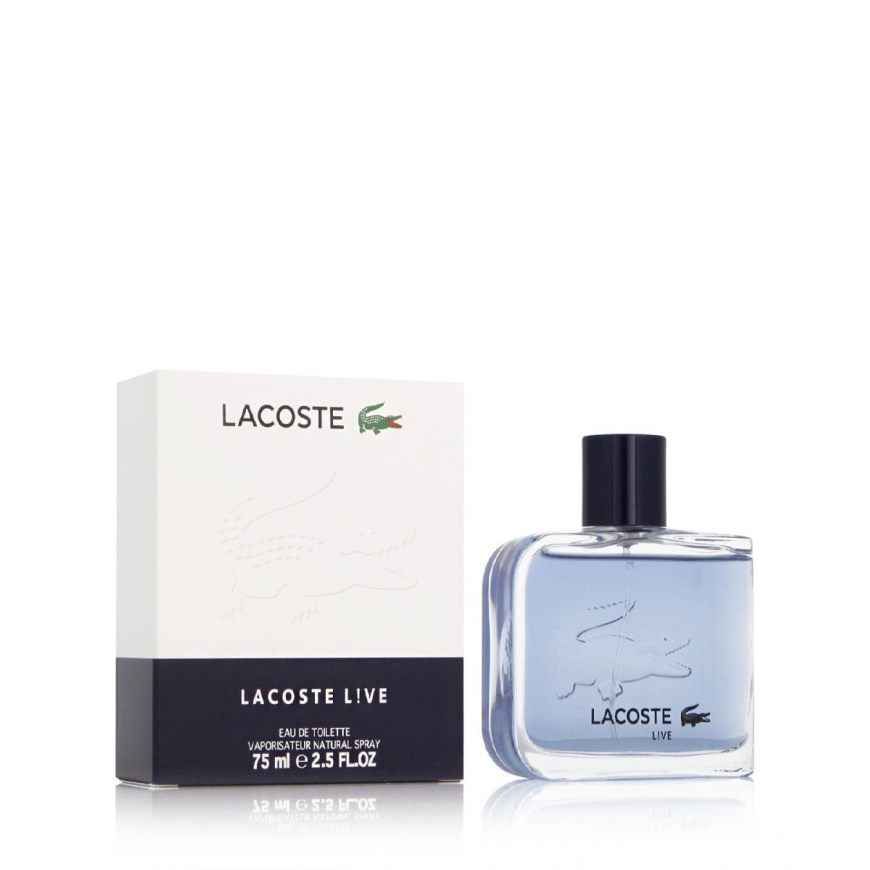 Lacoste Live Eau De Toilette 75 ml (man) Vīriešu Smaržas