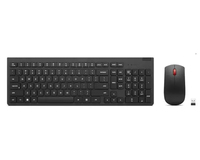 LENOVO ESSENTIAL WIRELESS COMBO KEYBOARD & MOUSE GEN2 BLACK US EURO 103P klaviatūra