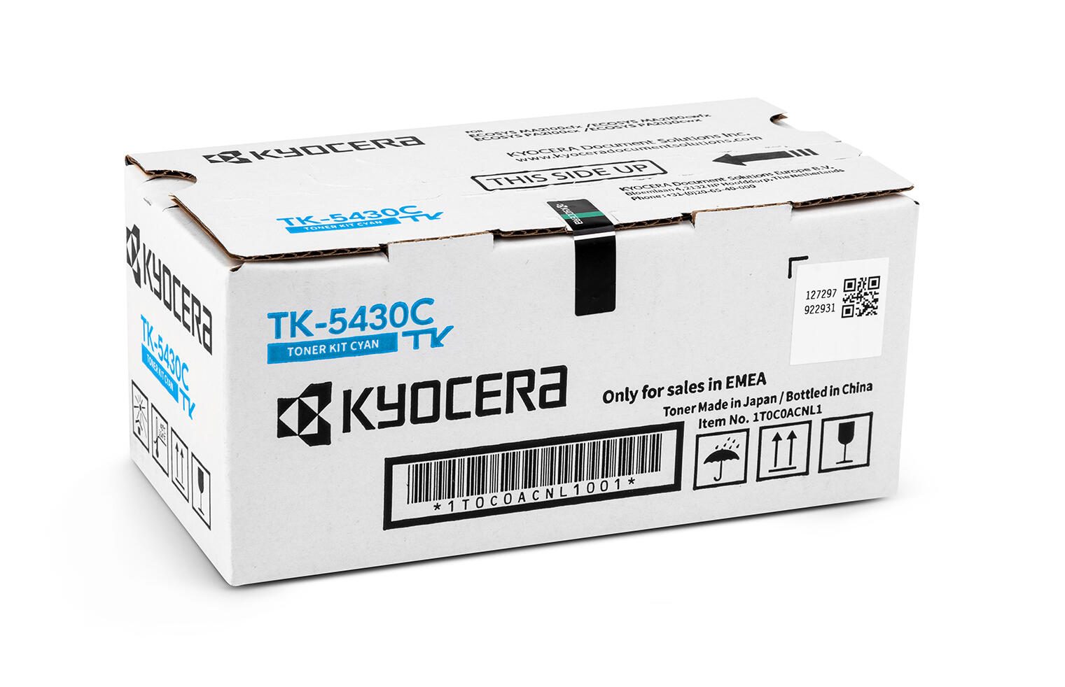 Toner Kyocera TK-5430C PA2100/MA2100 Serie Cyan