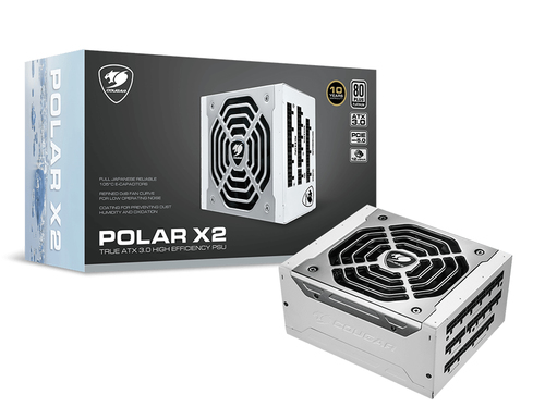 Cougar fuente ali.polar x2 1200w 80+platinum Barošanas bloks, PSU