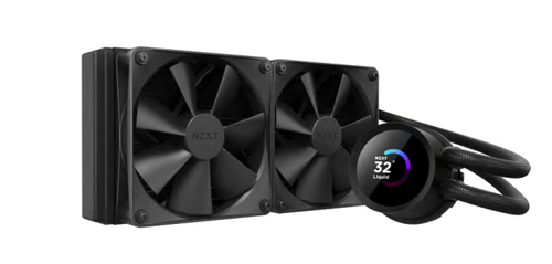 NZXT water cooling Kraken 240 LCD ventilators