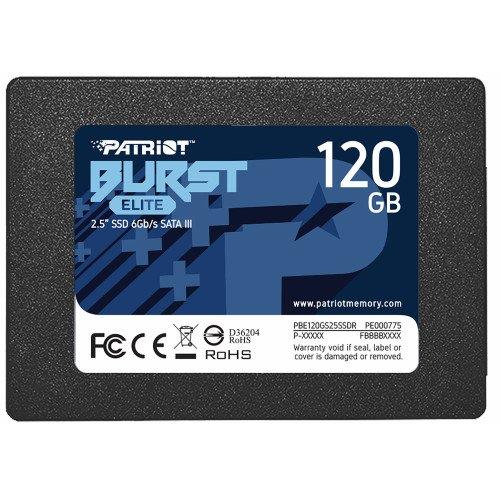 Patriot Memory BURST Elite 2.5" 2.5" 120 GB  Serial ATA III SSD disks