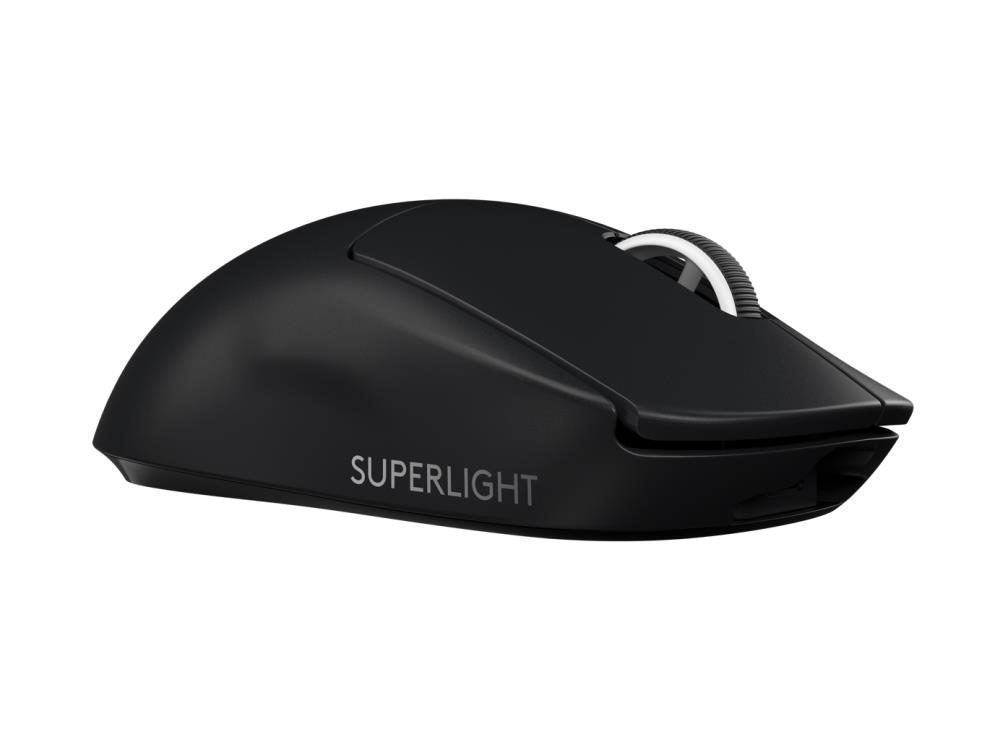 Logitech G Pro Superlight Black Datora pele