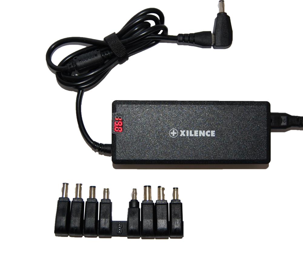 Xilence XM008 power adapter/inverter Indoor 75 W Black 4044953500107 portatīvo datoru lādētājs