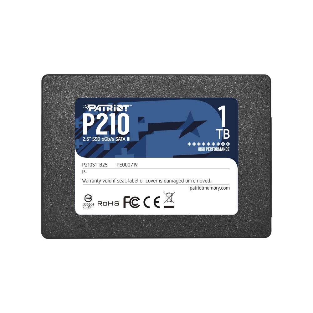 PATRIOT P210 SSD 2.5inch 1TB SATA 3 SSD disks