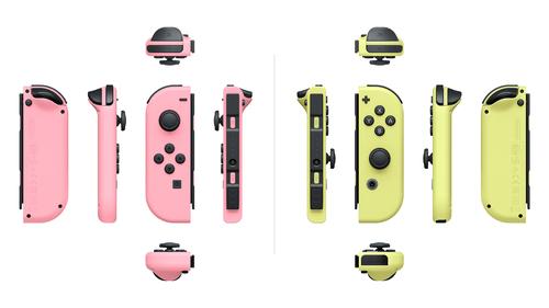 Nintendo Joy-Con Set of 2 pastel pink and pastel yellow spēļu konsoles gampad