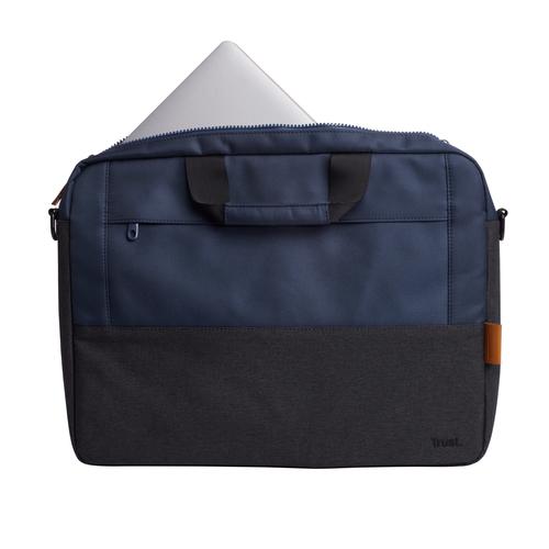 Trust Lisboa 40.6 cm (16") Briefcase Blue portatīvo datoru soma, apvalks