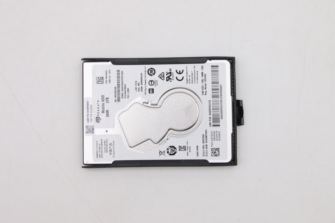 2TB 5400RPM SATA hard drive 01LX024 (5715063280256)