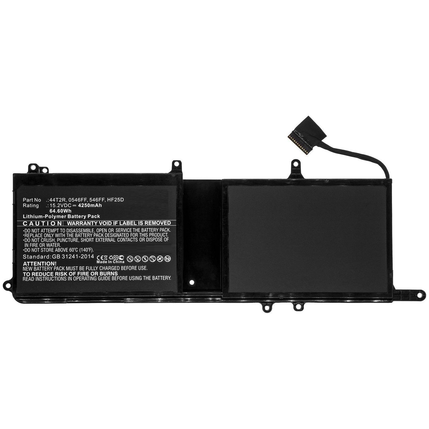 CoreParts Laptop Battery for Dell  5704174371502 akumulators, baterija portatīvajiem datoriem