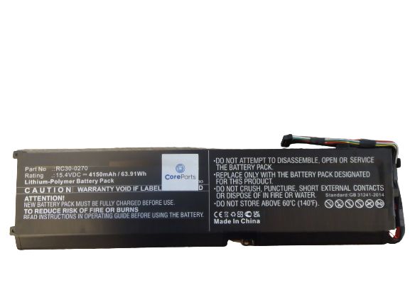 CoreParts Laptop Battery for Razer  5704174640479 akumulators, baterija portatīvajiem datoriem