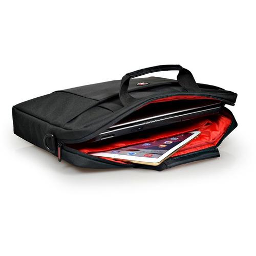 NB Tasche Port Houston TL 39,6cm (15,6") black portatīvo datoru soma, apvalks