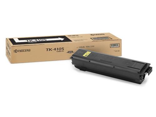 Toner Kyocera TK-4105 | 15000 pages | Black | TASKalfa 1800 1801 2200 2201 toneris