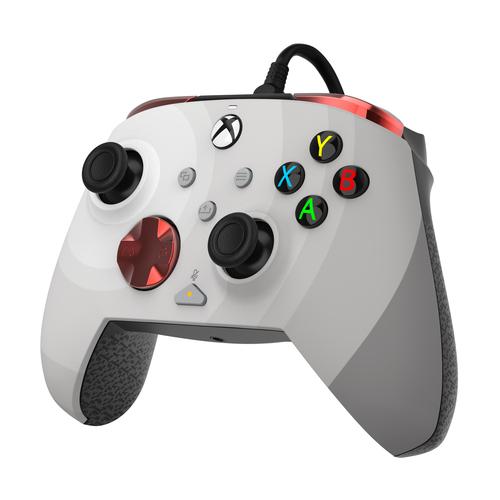 PDP Radial White Rematch Controller Xbox Series X/S & PC spēļu konsoles gampad