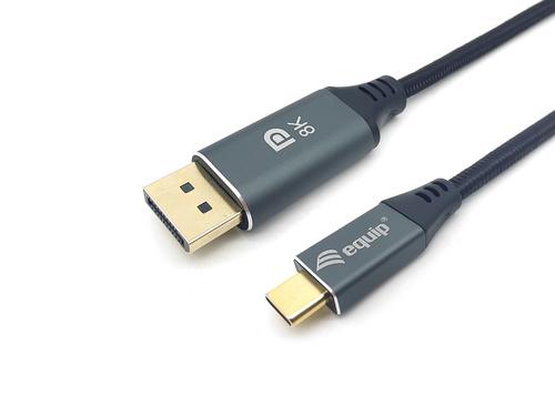 Equip USB-C to DisplayPort Premium Cable, M/M, 1.0m, 8K/60Hz 4015867228739 133421 (4015867228739)