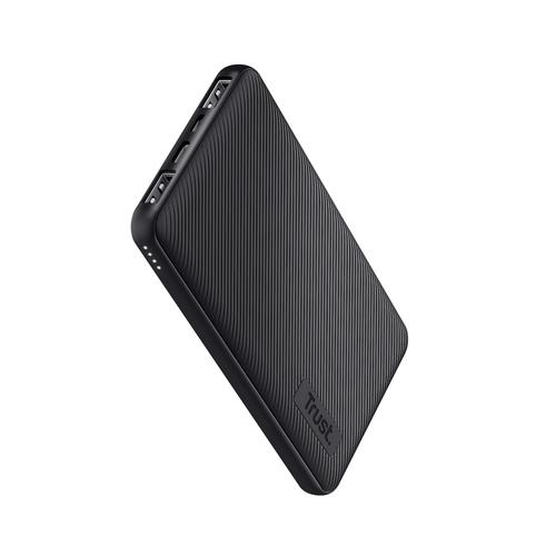 Trust Primo Lithium-Ion (Li-Ion) 10000 mAh Black Powerbank, mobilā uzlādes iekārta