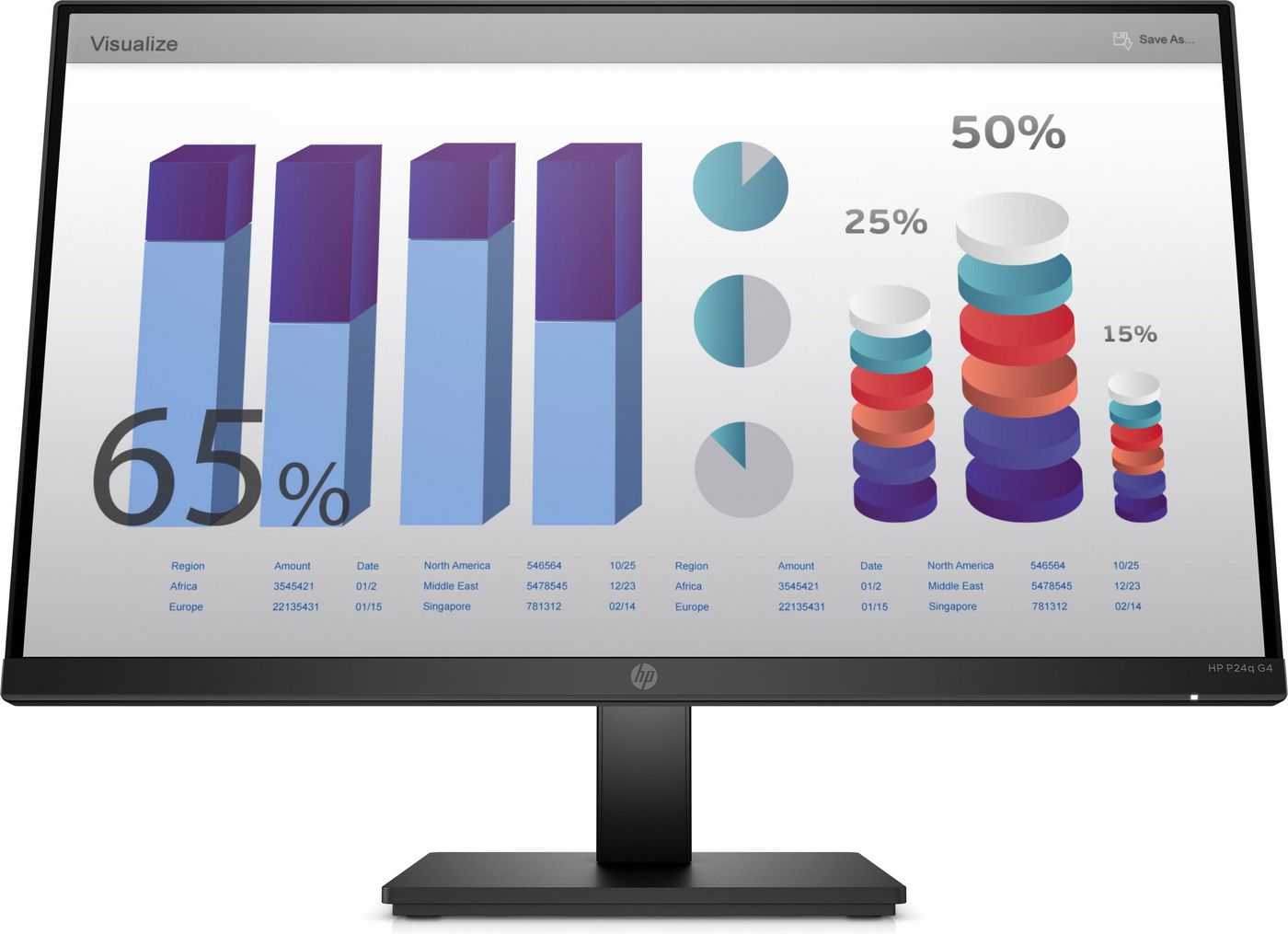 ProDisplay P24q G4 23.8in QHD 8MB10AT (5715063325667) monitors