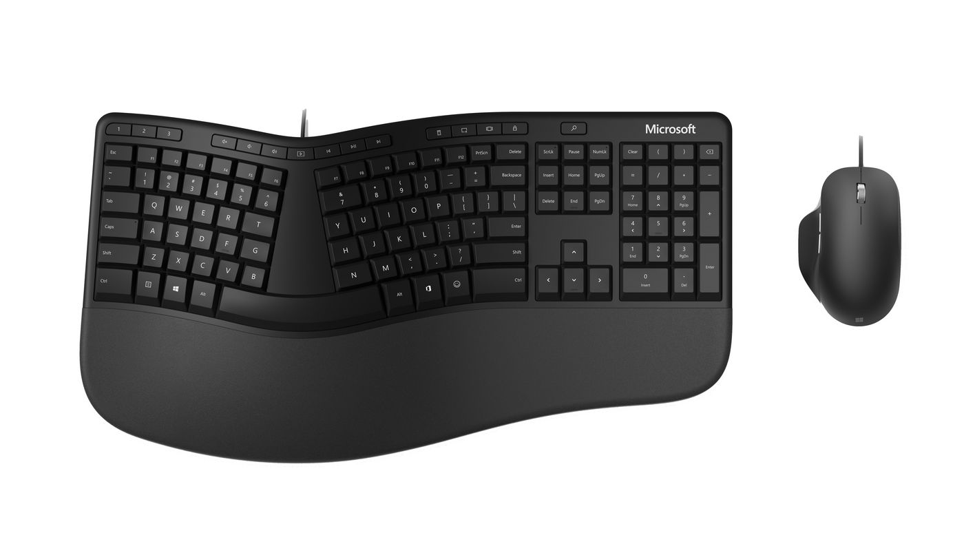 Microsoft Ergonomic Desktop Keyboard  889842589771 klaviatūra