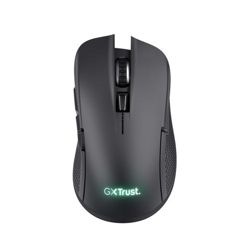 Trust GXT 923 YBAR mouse Right-hand RF Wireless Optical 7200 DPI Datora pele