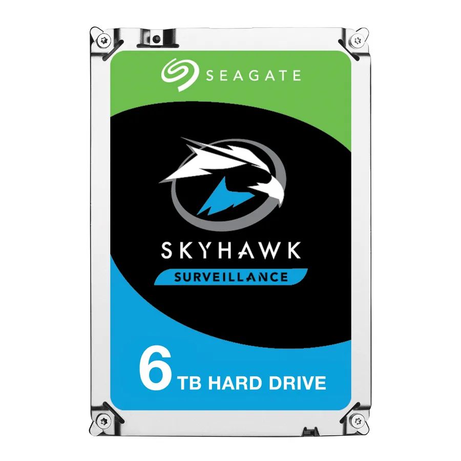 Seagate SKYHAWK 6TB 3,5 SATA III 5715063008003 novērošanas kamera