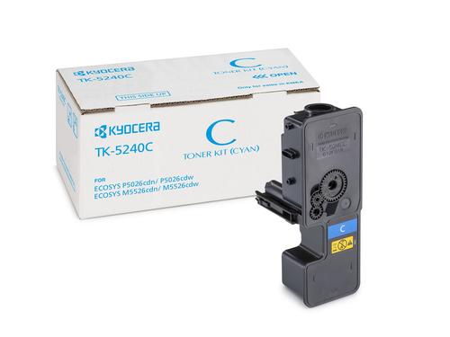 Kyocera Original TK-5240C Toner cyan 3000 pages far ECOSYSM5526cdn/cdw, P5026cdn/cdw toneris