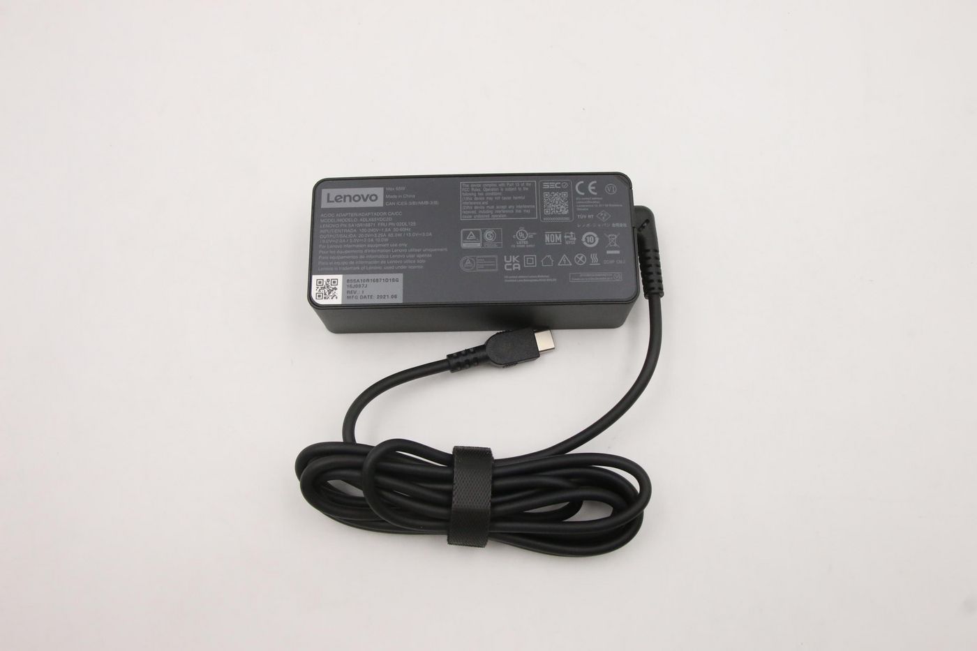 Lenovo AC Adapter 65W USB-C 5706998837714 portatīvo datoru lādētājs