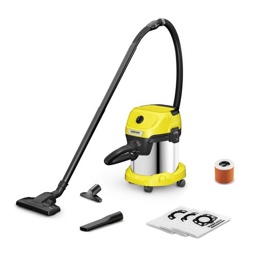 Karcher WD 3 S V-15/6/20 Home EU WD 3 Multi Purpose Vacuum New 2022 01.2022 Putekļu sūcējs