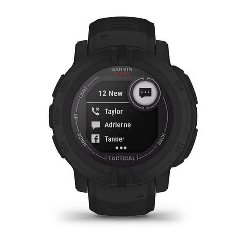 Garmin INSTINCT® 2 SOLAR TACTICAL EDITION Schwarz Viedais pulkstenis, smartwatch